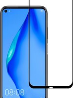 BTH BTH Huawei P40 Lite Screenprotector Tempered Glass Gehard Full Screen Cover