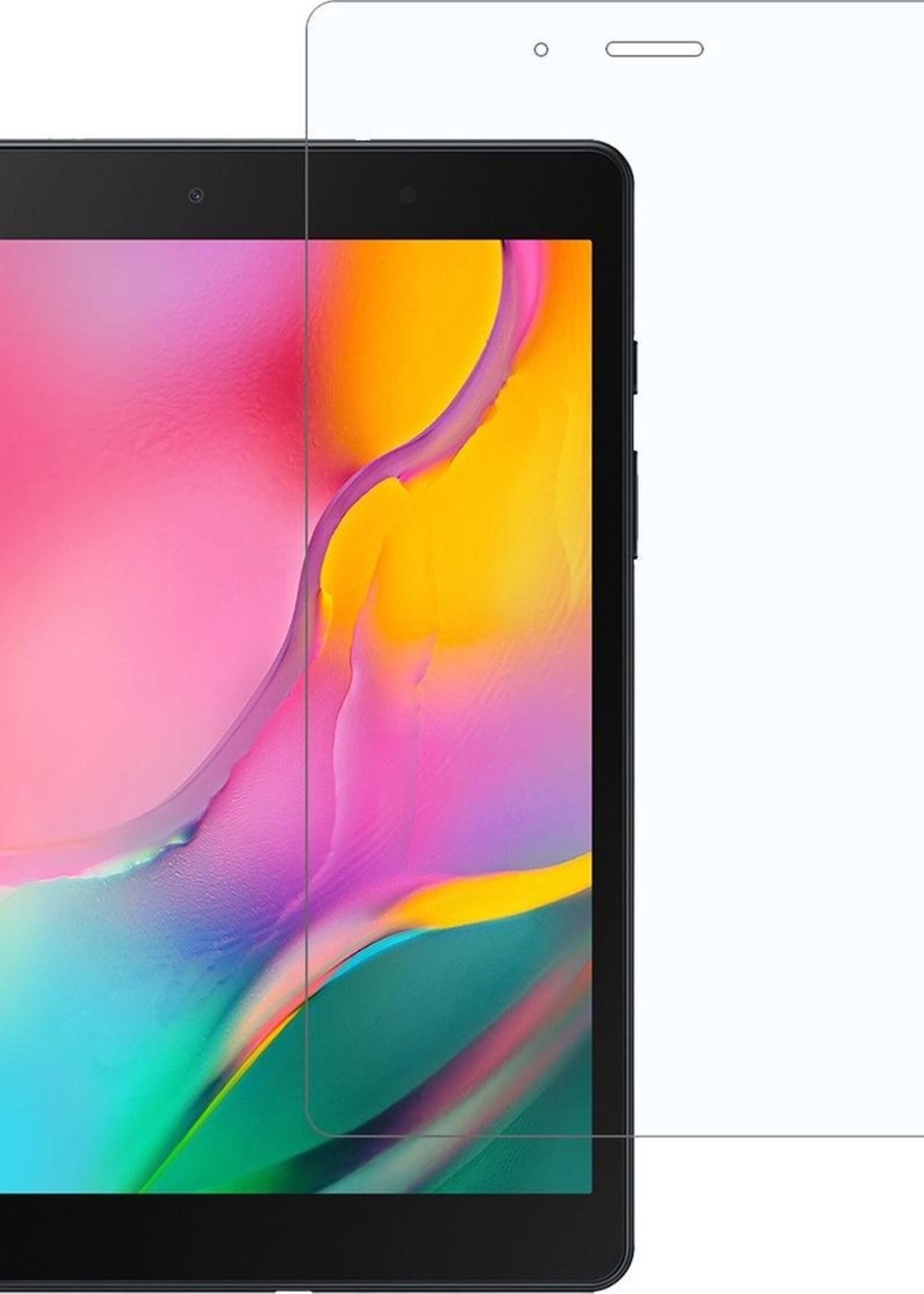 BTH Screenprotector Geschikt voor Samsung Galaxy Tab A 8.0 (2019) Screenprotector Tempered Glass Screen Protector Gehard Glas - Screenprotector Geschikt voor Samsung Tab A 8.0 (2019) Screenprotector Glas