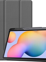 BTH BTH Samsung Galaxy Tab S6 Lite Hoesje Met Uitsparing S Pen - Grijs
