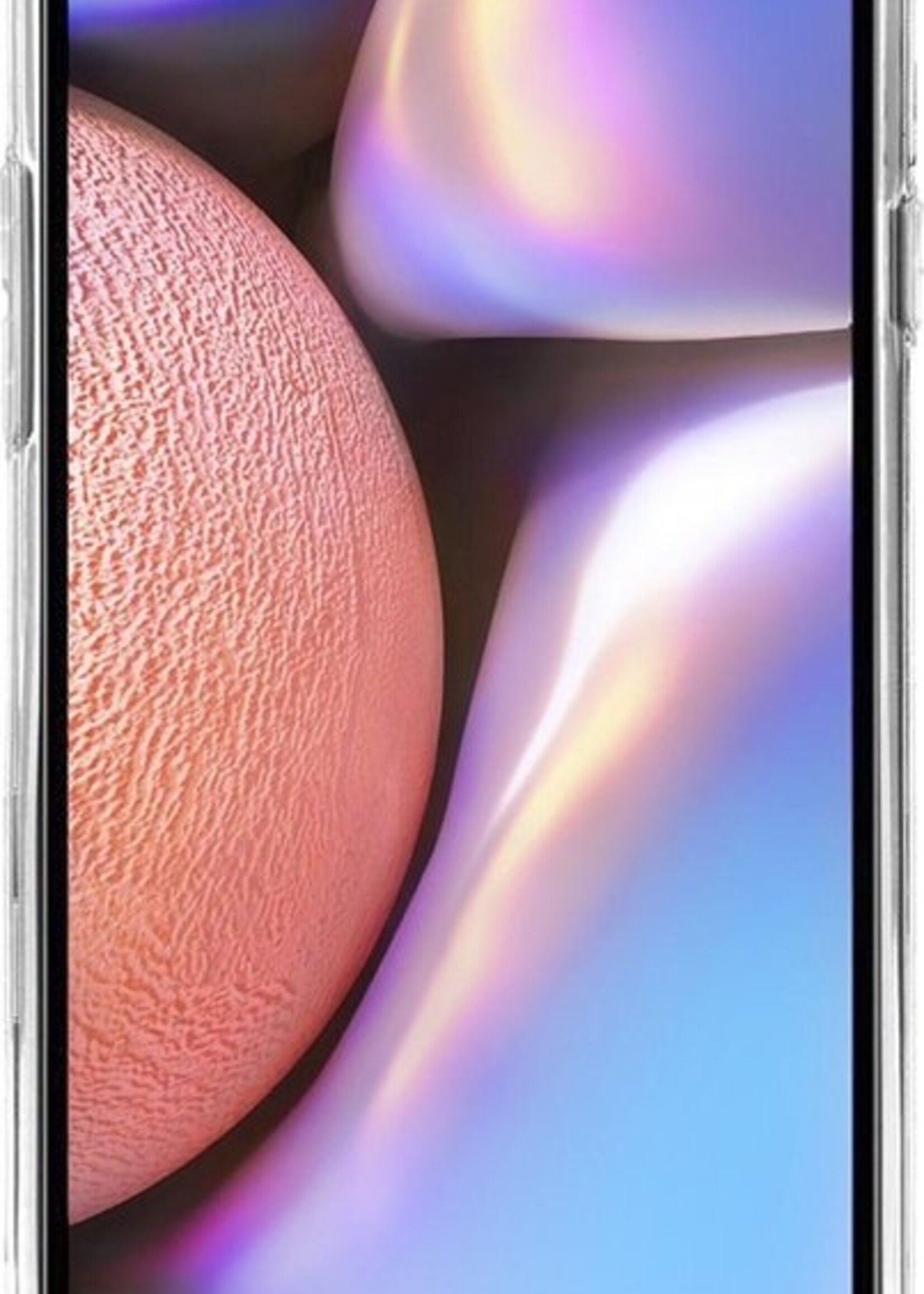 BTH Hoesje Geschikt voor Samsung A10s Hoesje Siliconen Case Hoes - Hoes Geschikt voor Samsung Galaxy A10s Hoes Cover Case - Transparant