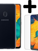 BTH BTH Samsung Galaxy A20 hoesje met screenprotector