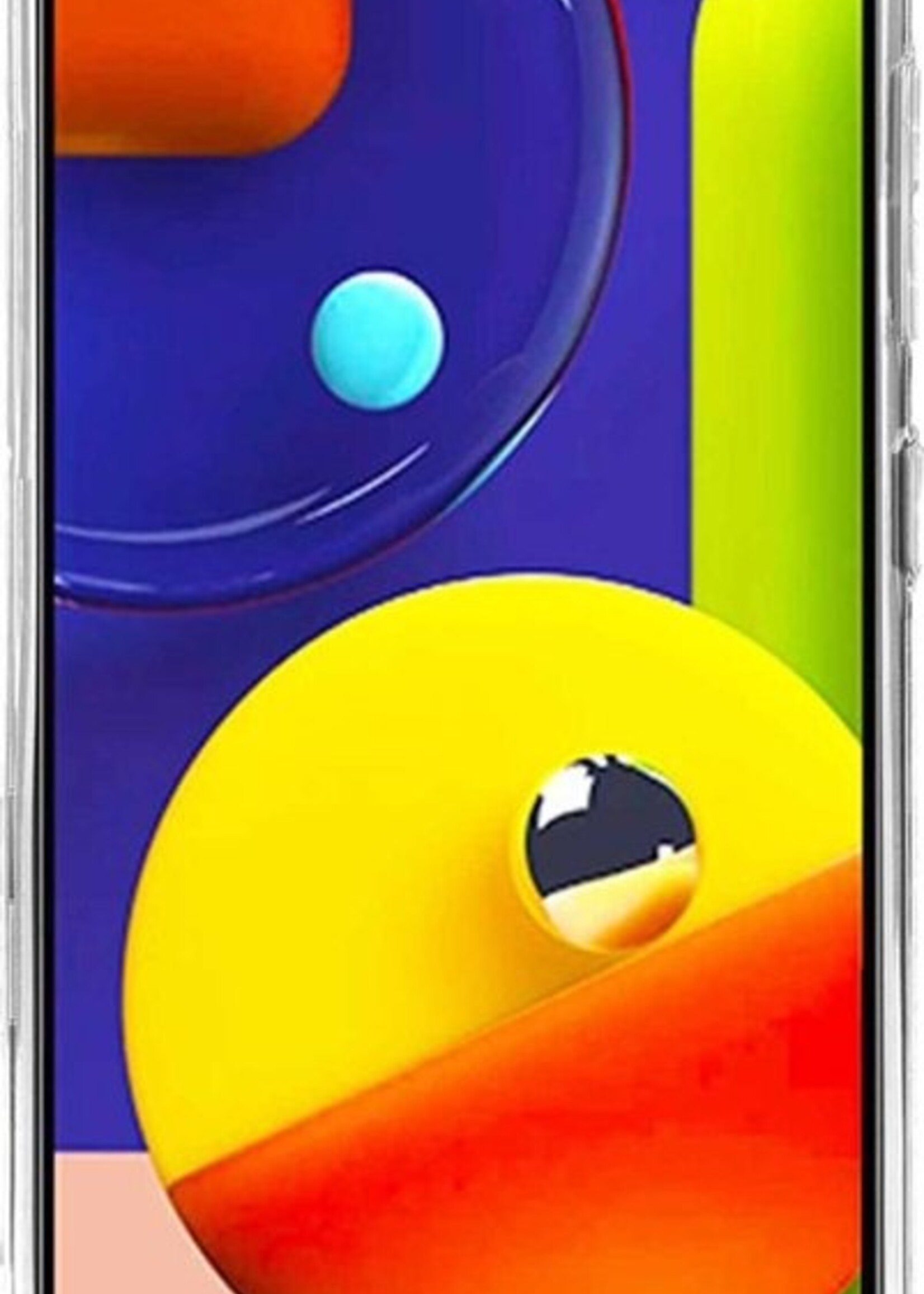 BTH Hoesje Geschikt voor Samsung A50s Hoesje Siliconen Case Hoes Met 2x Screenprotector - Hoes Geschikt voor Samsung Galaxy A50s Hoes Cover Case - Transparant