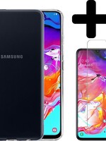 BTH BTH Samsung Galaxy A70 hoesje met screenprotector