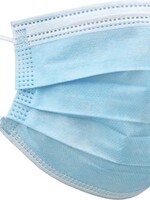 BTH BTH Wegwerp Mondkapje Blauw Niet-medisch - 1 PACK