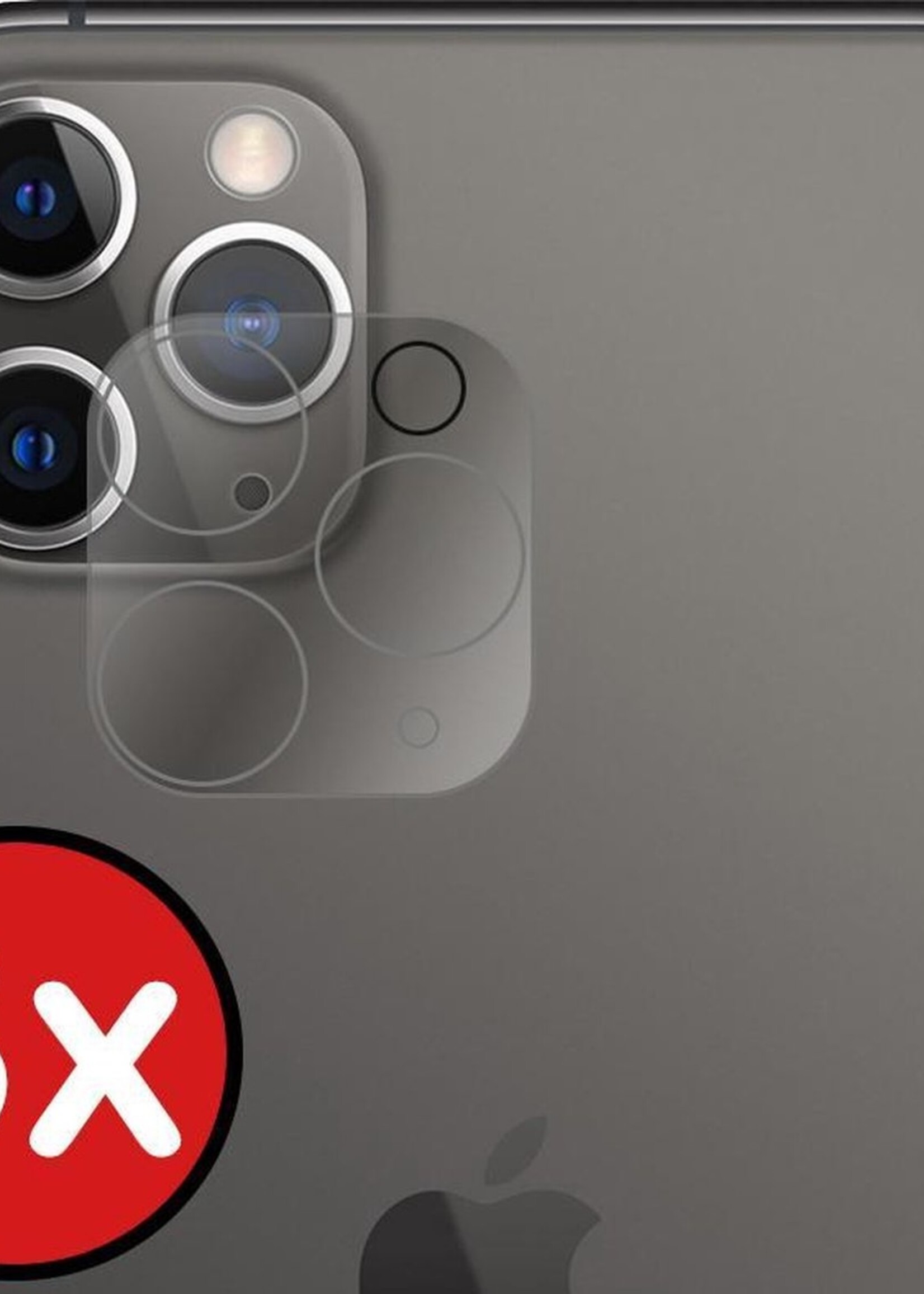 BTH Screenprotector Geschikt voor iPhone 11 Pro Max Camera Lens Screenprotector Glas - Screenprotector Geschikt voor iPhone 11 Pro Max Screenprotector Camera Protector Gehard Glas - 3 PACK