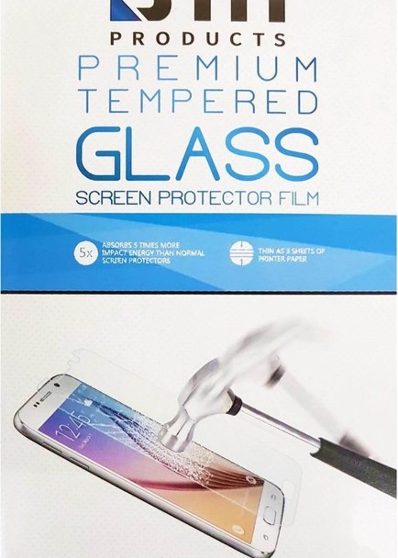 BTH Screenprotector Geschikt voor iPhone 8 Plus Screenprotector Glas Gehard Tempered Glass Full Cover - Screenprotector Geschikt voor iPhone 8 Plus Screen Protector Screen Cover