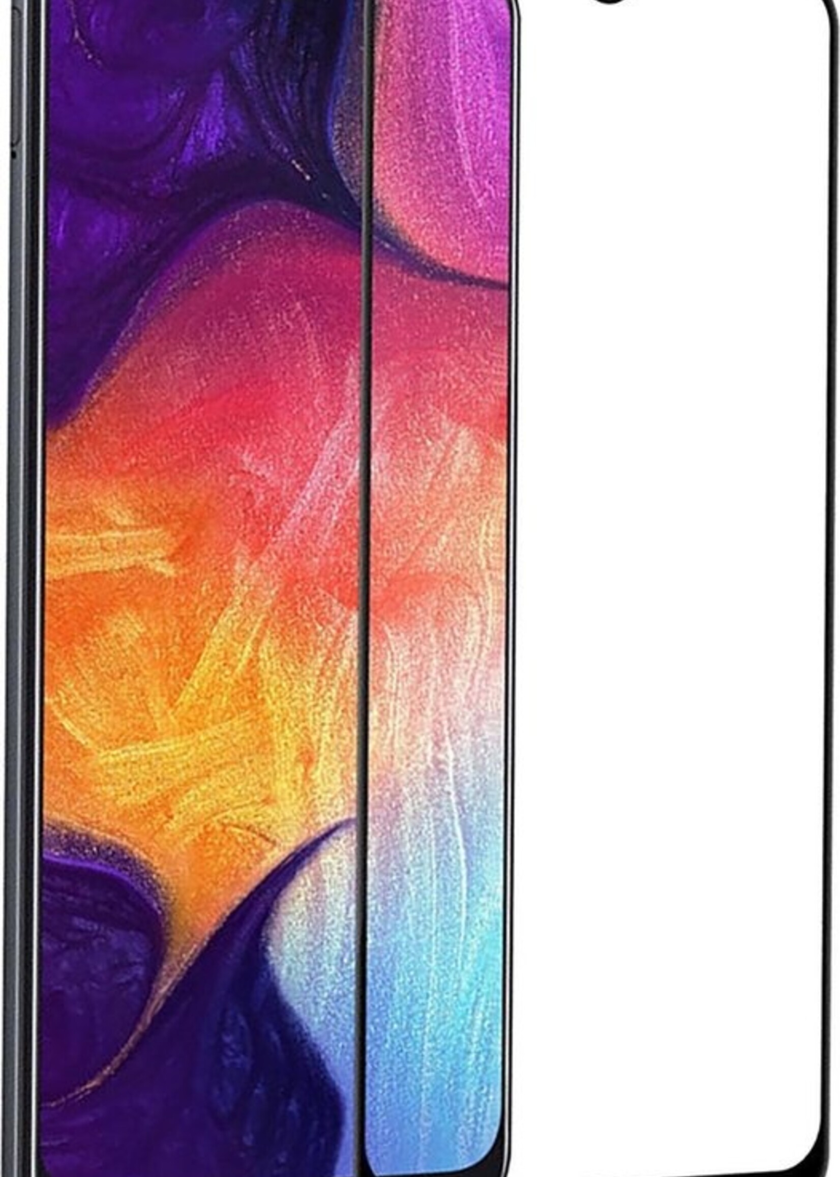 BTH Screenprotector Geschikt voor Samsung A20e Screenprotector Glas Gehard Tempered Glass Full Cover - Screenprotector Geschikt voor Samsung Galaxy A20e Screen Protector Screen Cover - 3 PACK