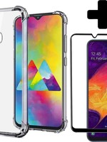 BTH BTH Samsung Galaxy A20e Hoesje met Screenprotector Full Screen Cover