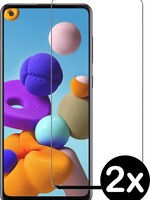 BTH BTH 2x Samsung Galaxy A21s Screenprotector Full Screen Cover