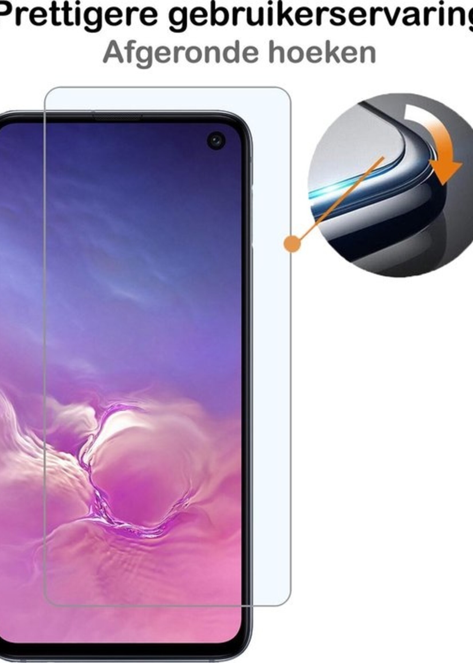 BTH Screenprotector Geschikt voor Samsung S10e Screenprotector Glas Gehard Tempered Glass - Screenprotector Geschikt voor Samsung Galaxy S10e Screen Protector Screen Cover - 2 PACK