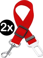 BTH BTH Hondenriem - Rood - 2 PACK
