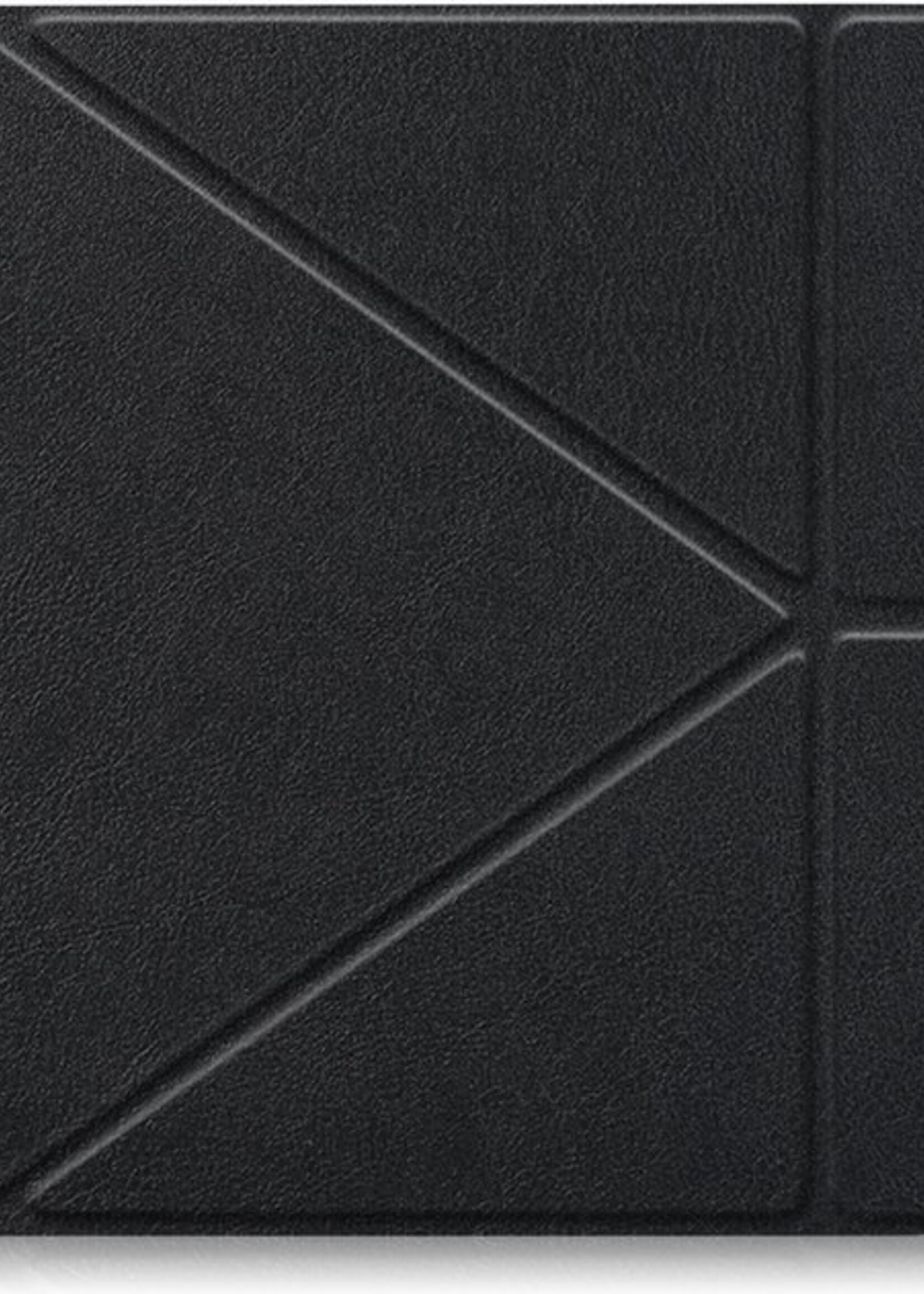 BTH Hoesje Geschikt voor Kobo Libra H2O Hoesje Luxe Bescherm Case - Hoes Geschikt voor Kobo Libra H2O Hoes Book Cover - Zwart