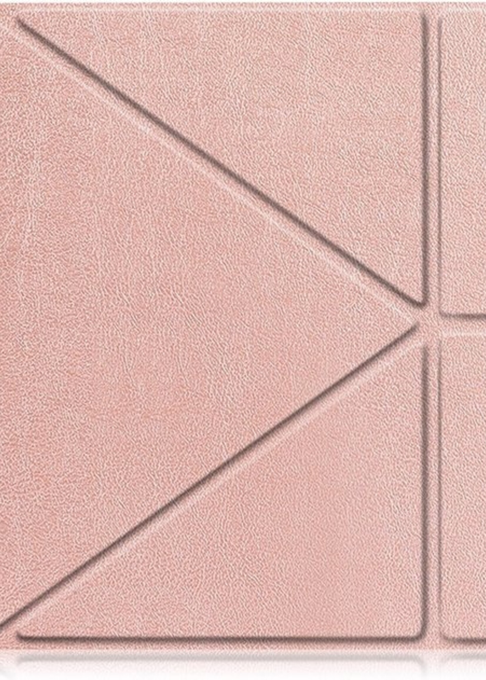 BTH Hoesje Geschikt voor Kobo Libra H2O Hoesje Luxe Bescherm Case - Hoes Geschikt voor Kobo Libra H2O Hoes Book Cover - Rosé Goud