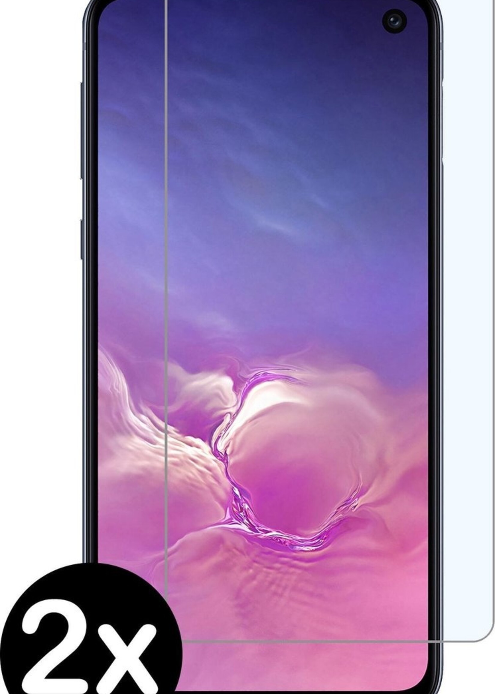 BTH Screenprotector Geschikt voor Samsung S10e Screenprotector Glas Gehard Tempered Glass - Screenprotector Geschikt voor Samsung Galaxy S10e Screen Protector Screen Cover - 2 PACK