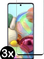 BTH BTH 3x Samsung Galaxy A71 Screenprotector Full Screen Cover