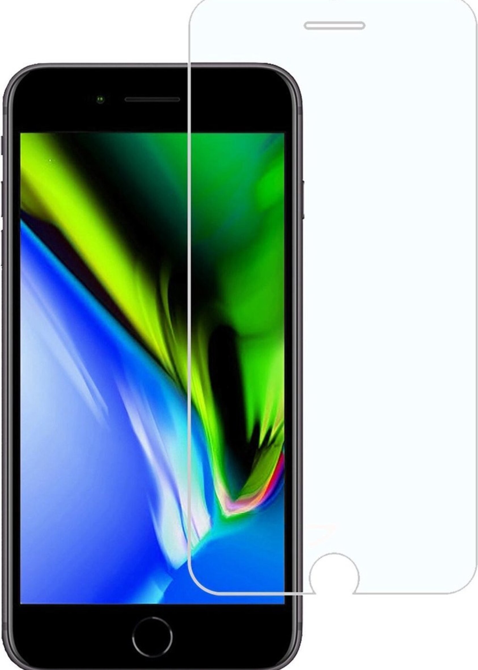 BTH Screenprotector Geschikt voor iPhone 6/6s Plus Screenprotector Glas Gehard Tempered Glass - Screenprotector Geschikt voor iPhone 6/6s Plus Screen Protector Screen Cover