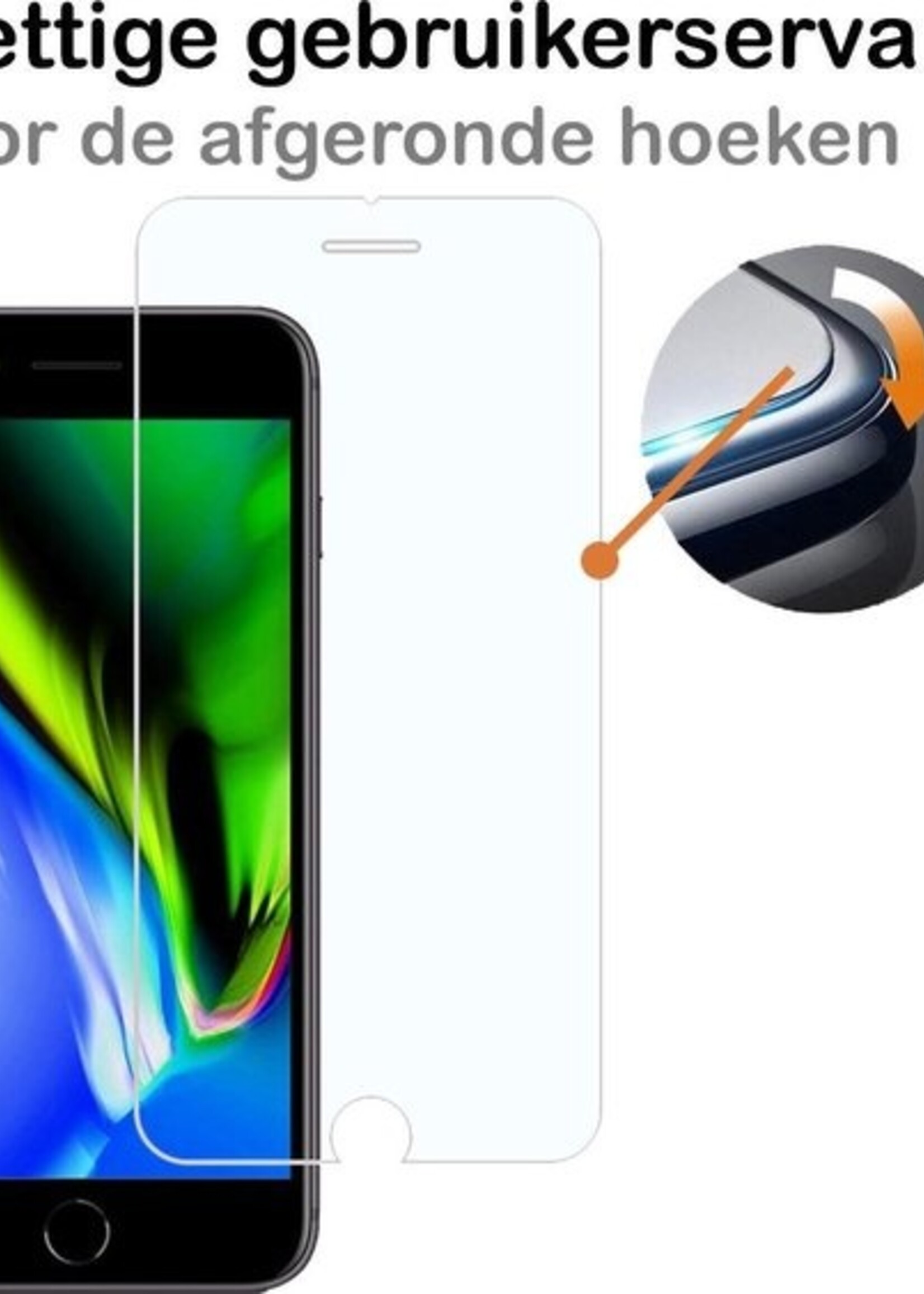 BTH Screenprotector Geschikt voor iPhone 6 Plus Screenprotector Glas Gehard Tempered Glass - Screenprotector Geschikt voor iPhone 6 Plus Screen Protector Screen Cover - 2 PACK