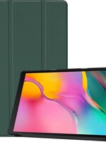 BTH BTH Samsung Galaxy Tab A 10.1 (2019) Hoesje Book Case - Donkergroen
