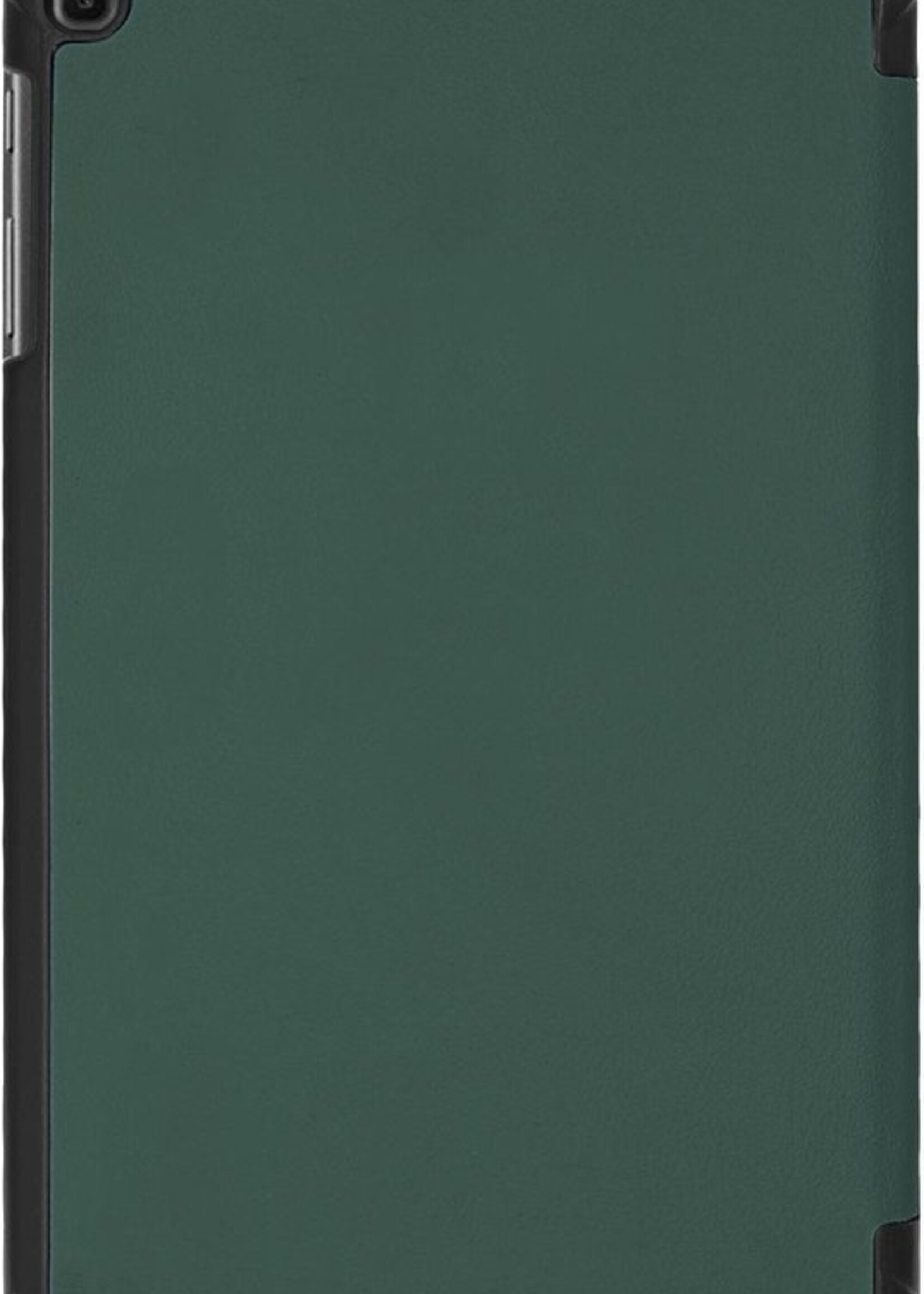 BTH Hoes Geschikt voor Samsung Galaxy Tab A 10.1 2019 Hoes Book Case Hoesje Trifold Cover - Hoesje Geschikt voor Samsung Tab A 10.1 2019 Hoesje Bookcase - Groen