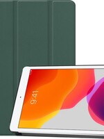 BTH BTH iPad 10.2 (2019) Hoesje Tablet Hoes Bookcase - Donkergroen