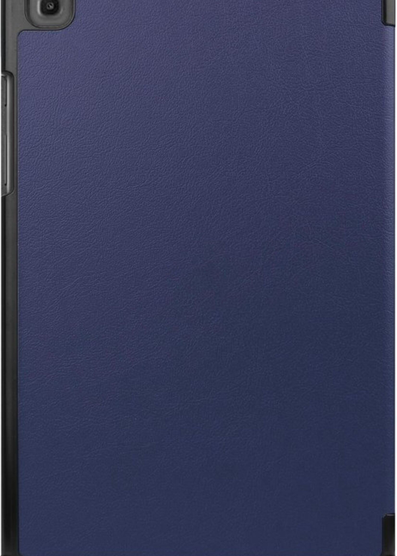 BTH Hoes Geschikt voor Samsung Galaxy Tab A7 Hoes Book Case Hoesje Trifold Cover - Hoesje Geschikt voor Samsung Tab A7 Hoesje Bookcase - Blauw