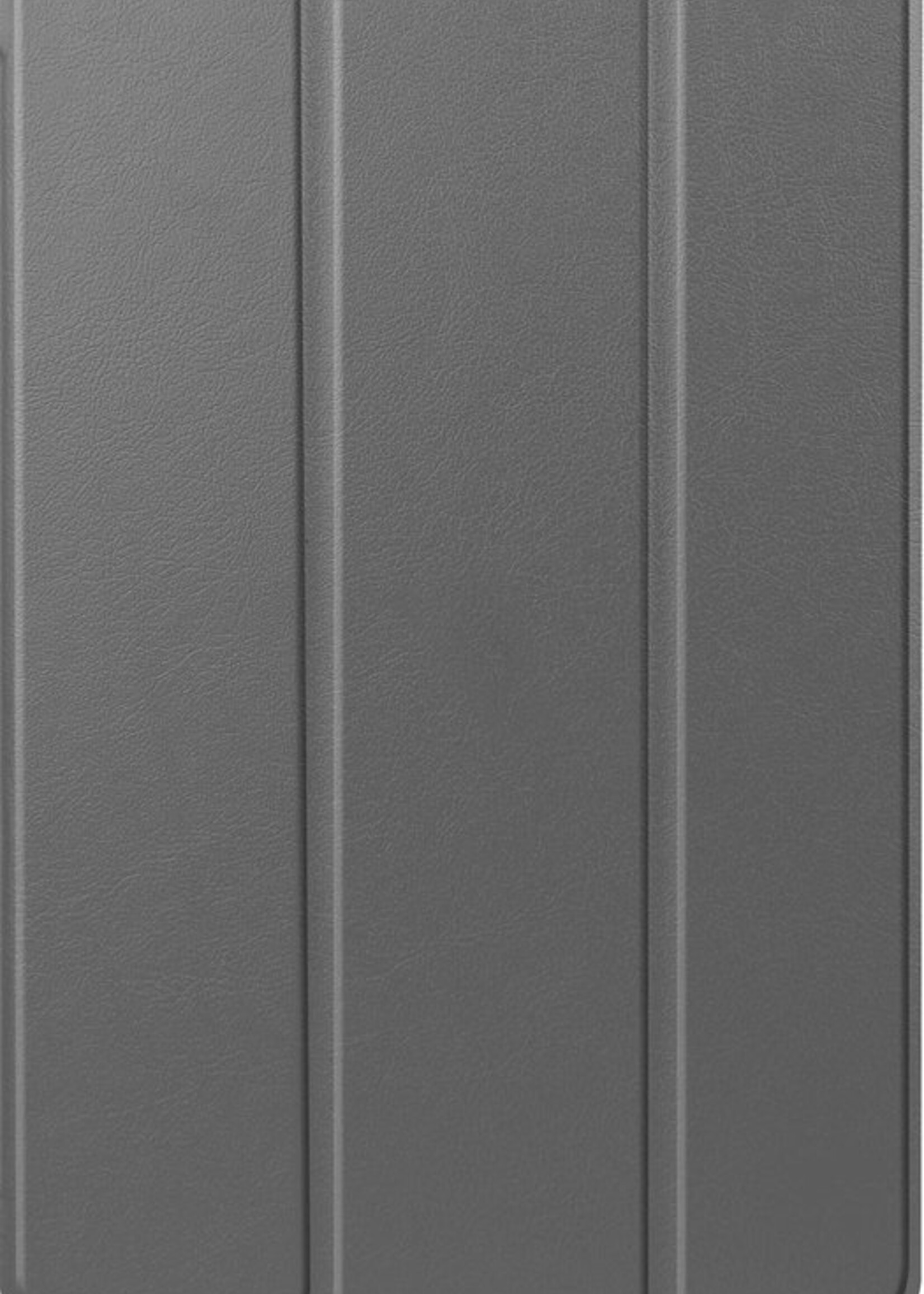 BTH Hoes Geschikt voor Samsung Galaxy Tab A7 Hoes Book Case Hoesje Trifold Cover - Hoesje Geschikt voor Samsung Tab A7 Hoesje Bookcase - Grijs