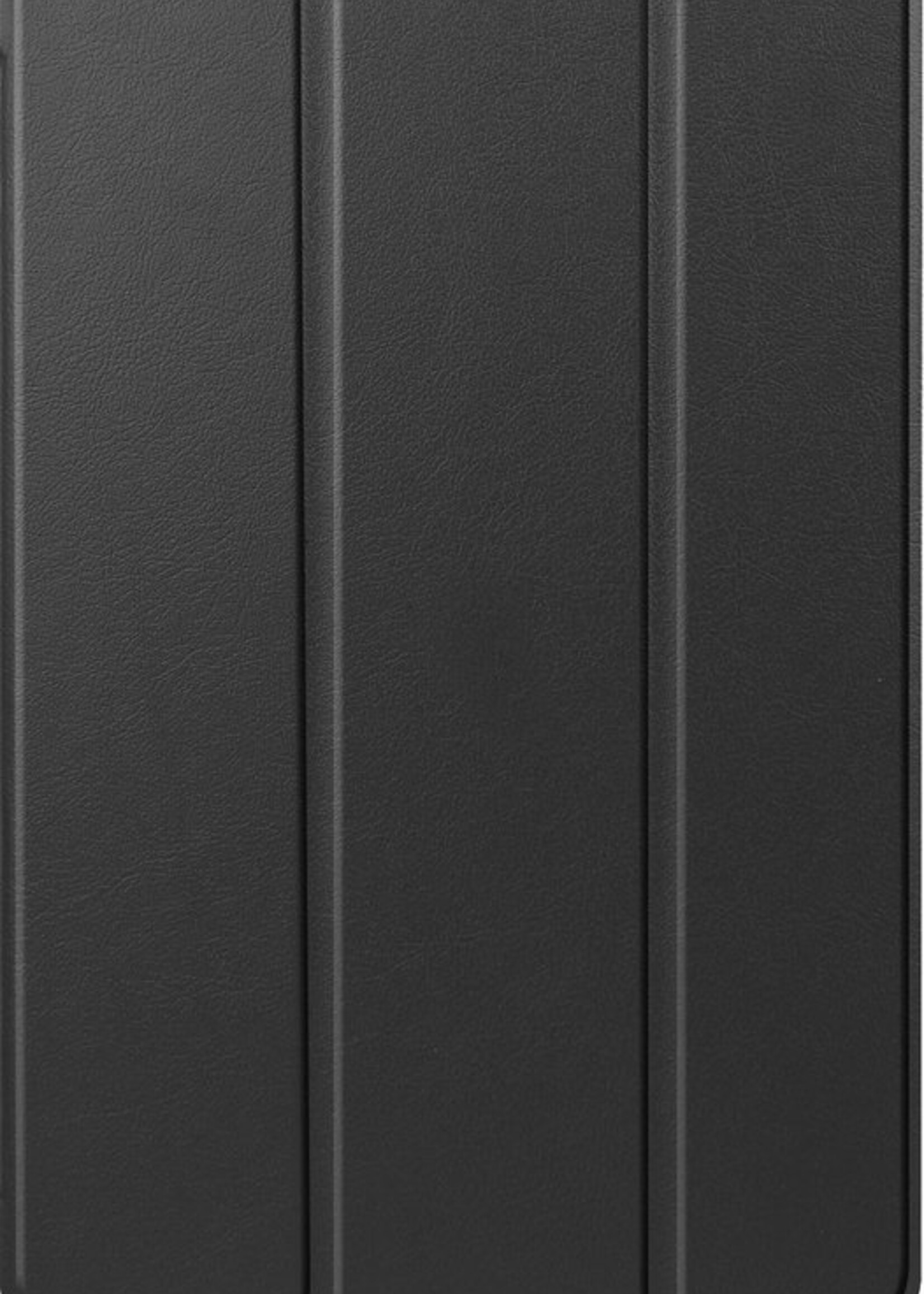 BTH Hoes Geschikt voor Samsung Galaxy Tab A7 Hoes Book Case Hoesje Trifold Cover - Hoesje Geschikt voor Samsung Tab A7 Hoesje Bookcase - Zwart