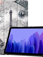 BTH BTH Samsung Galaxy Tab A7 2020 Hoesje - Eiffeltoren