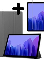 BTH BTH Samsung Galaxy Tab A7 2020 Hoesje met screenprotector - Grijs