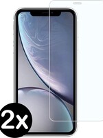 BTH BTH iPhone XR Screenprotector Gehard Glas Volledig - 2 PACK