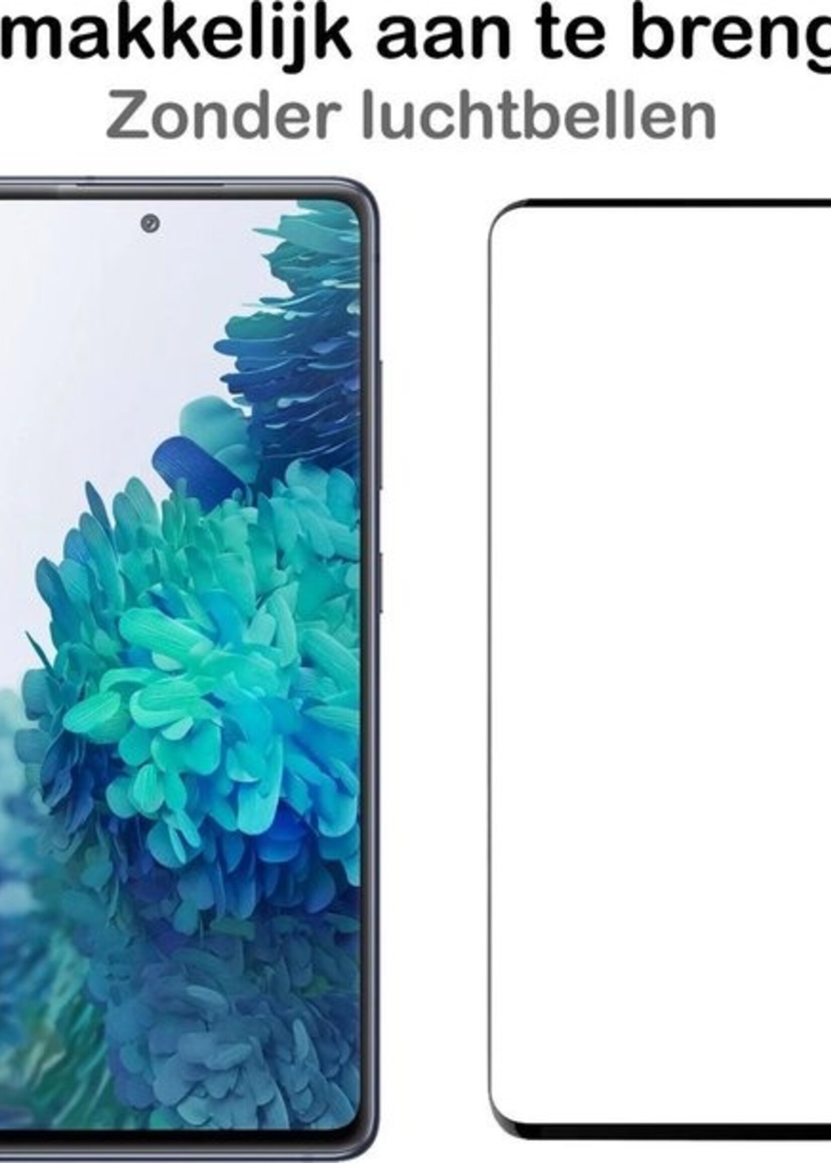 BTH Screenprotector Geschikt voor Samsung S20 FE Screenprotector Glas Gehard Tempered Glass Full Cover - Screenprotector Geschikt voor Samsung Galaxy S20 FE Screen Protector Screen Cover - 2 PACK