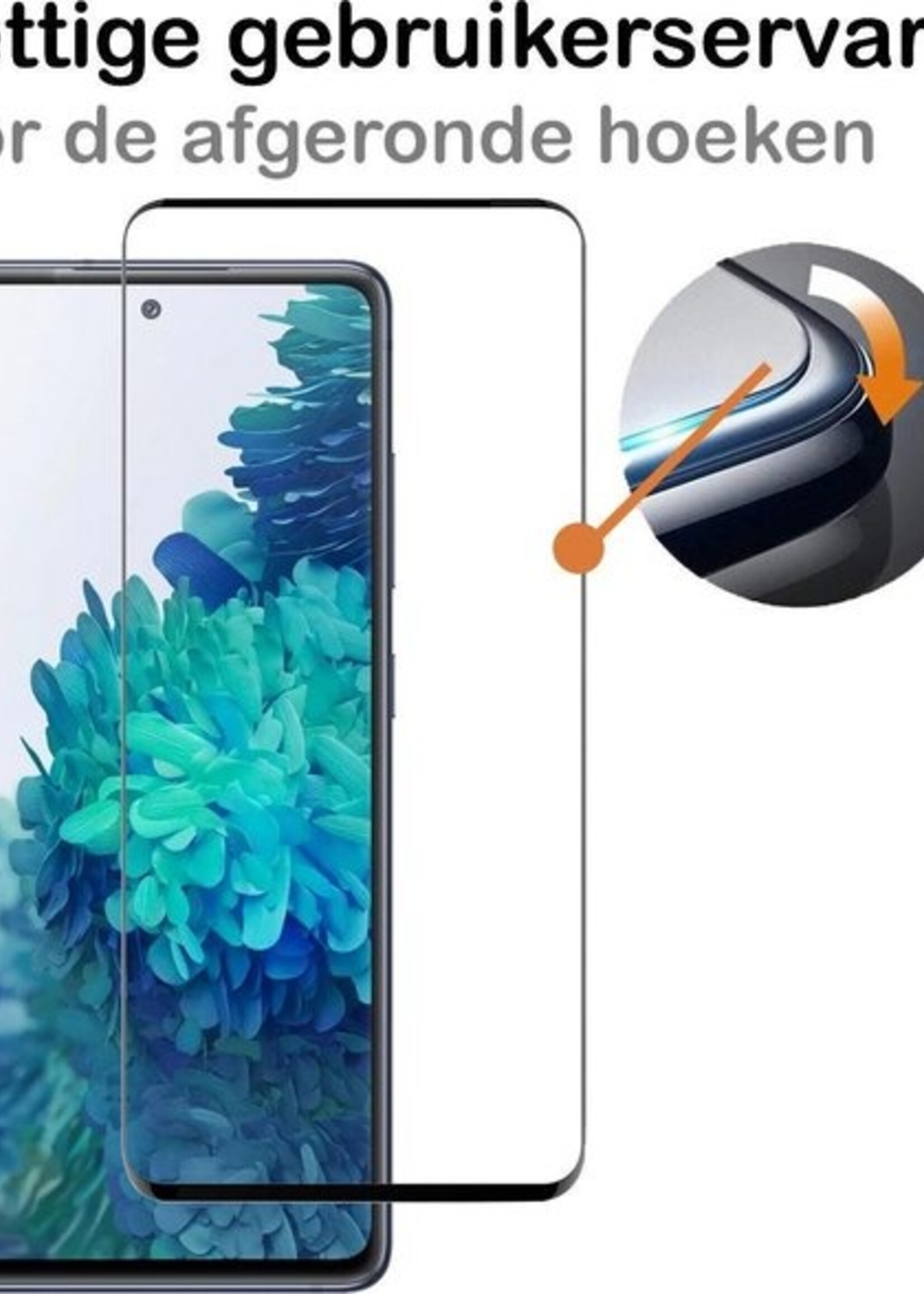 BTH Screenprotector Geschikt voor Samsung S20 FE Screenprotector Glas Gehard Tempered Glass Full Cover - Screenprotector Geschikt voor Samsung Galaxy S20 FE Screen Protector Screen Cover - 2 PACK
