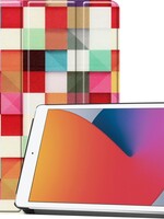 BTH BTH iPad 10.2 (2020) Hoesje - Blocks