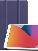 BTH BTH iPad 10.2 (2020) Hoesje - Donker Blauw