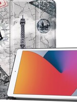 BTH BTH iPad 10.2 (2019/2020) Hoesje - Eiffeltoren