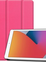 BTH BTH iPad 10.2 (2019/2020) Hoesje - Donkerroze
