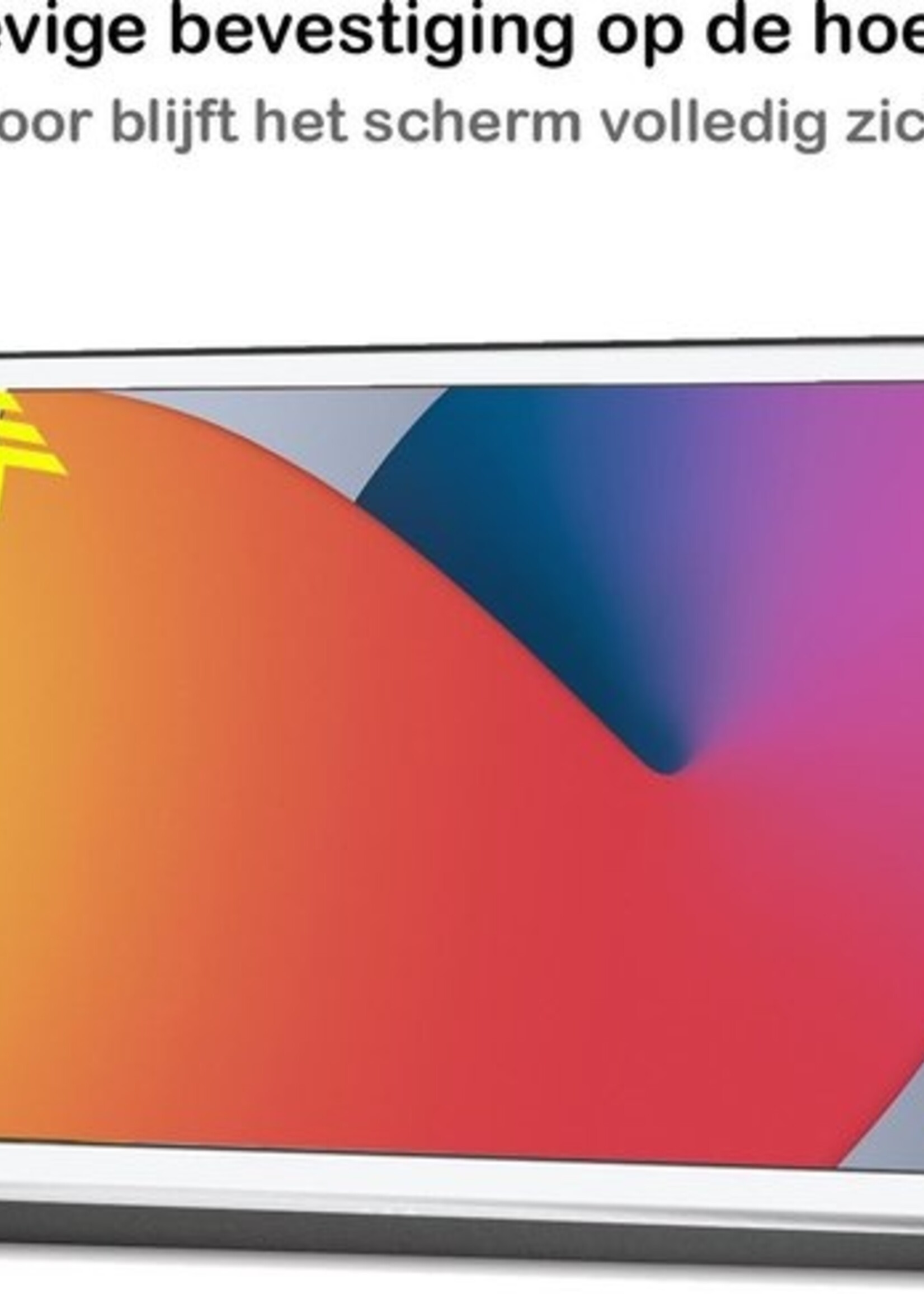 BTH Hoes Geschikt voor iPad 10.2 2020 Hoes Book Case Hoesje Trifold Cover Met Screenprotector - Hoesje Geschikt voor iPad 8 Hoesje Bookcase - Donkergroen