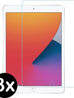 BTH BTH iPad 10.2 2020 Screenprotector Tempered Glass Gehard Cover - 3 PACK