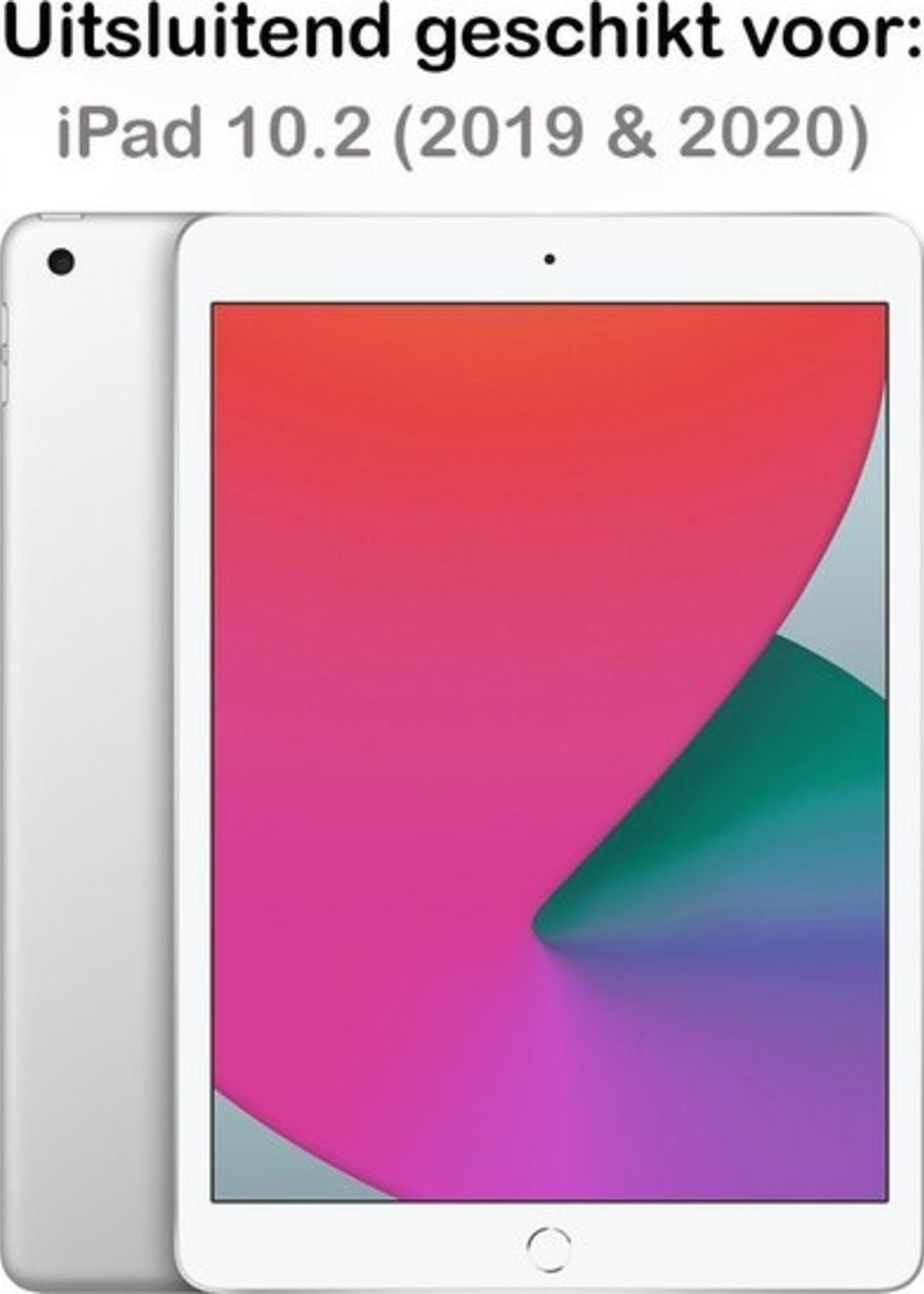 BTH Screenprotector Geschikt voor iPad 10.2 2019/2020 Screenprotector Tempered Glass Screen Protector Gehard Glas - Screenprotector Geschikt voor iPad 7/8 Screenprotector Glas