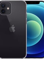 BTH BTH iPhone 12 Hoesje Siliconen Case - Transparant