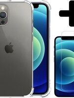 BTH BTH iPhone 12 Pro Max Hoesje Shock Proof En Screenprotector Volledige dekking