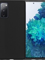 BTH BTH Samsung Galaxy S20 FE hoesje siliconen - Zwart