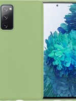 BTH BTH Samsung Galaxy S20 FE hoesje siliconen - Groen