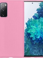 BTH BTH Samsung Galaxy S20 FE hoesje siliconen - Roze