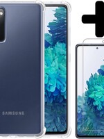BTH BTH Samsung Galaxy S20 FE hoesje shock proof Met screenprotector
