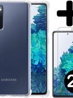 BTH BTH Samsung Galaxy S20 FE hoesje shock proof Met 2x screenprotector