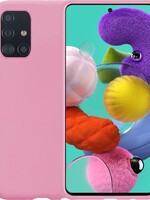 BTH BTH Samsung Galaxy A51 hoesje siliconen - Roze