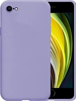 BTH BTH iPhone 8 hoesje siliconen - Paars
