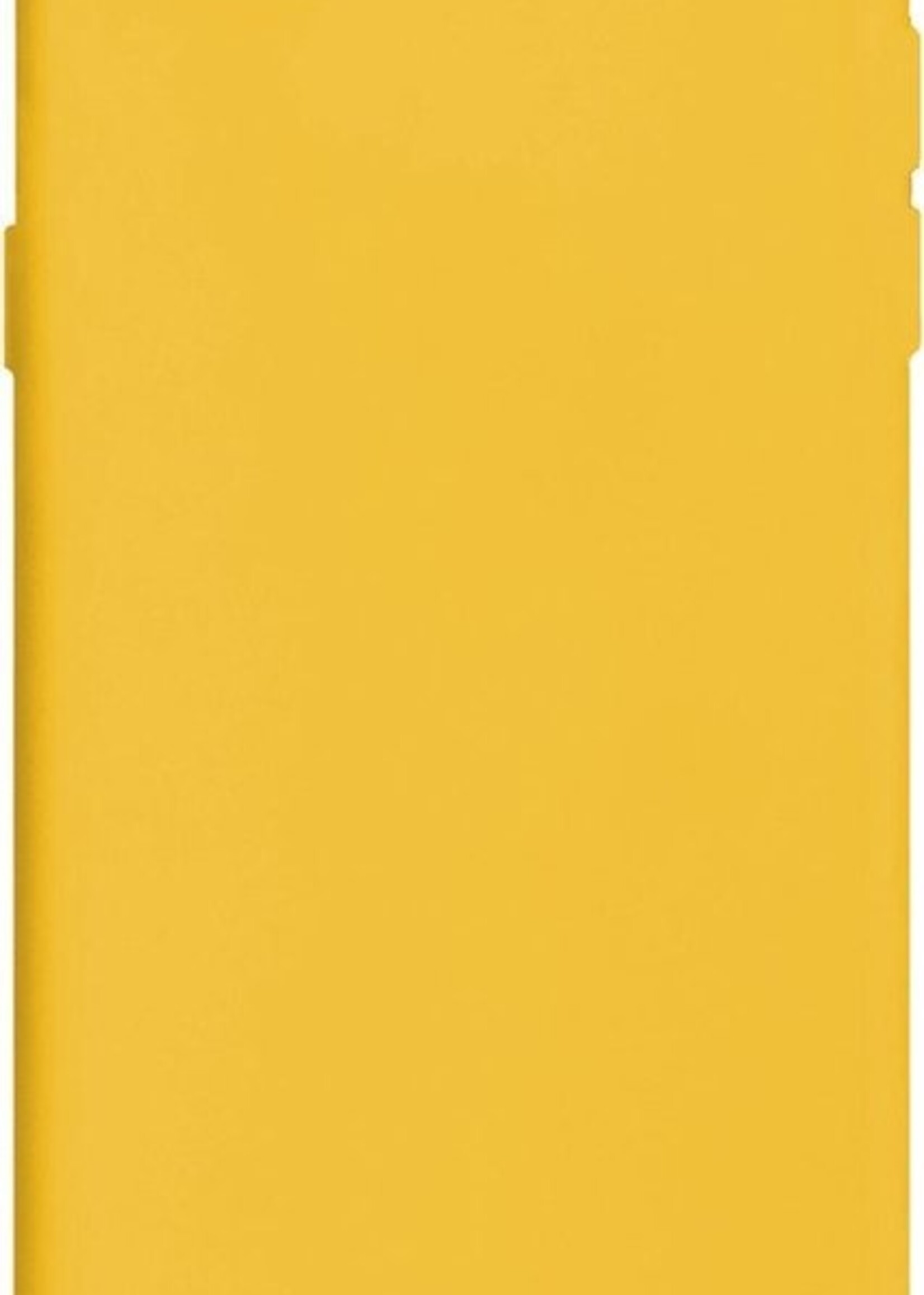 BTH Hoesje Geschikt voor iPhone SE 2020 Hoesje Siliconen Case Hoes - Hoes Geschikt voor iPhone SE (2020) Hoes Cover Case - Geel - 2 PACK