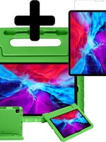 BTH BTH iPad Pro 2020 (11 inch) Kinderhoes - Met Screenprotector - Groen